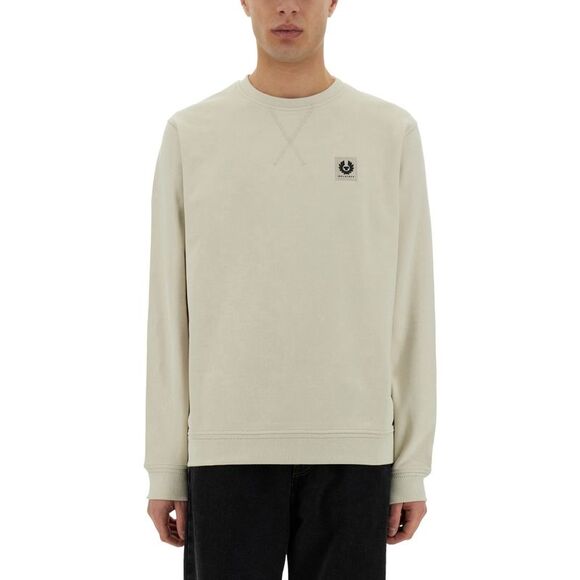 Belstaff Men Sweatshirt With Logo Patch